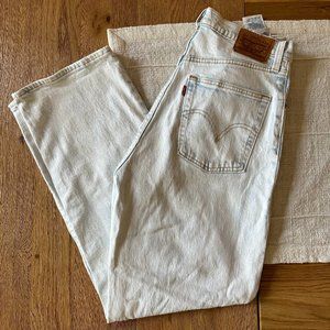 Levi's Ribcage Straight Ankle Jeans - 28W x 27L